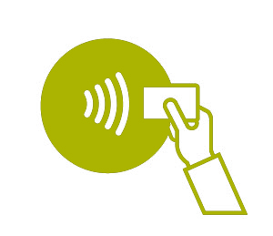 Contactless symbol